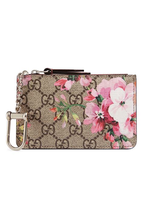 gucci bloom pouch|gucci key pouch with hook.